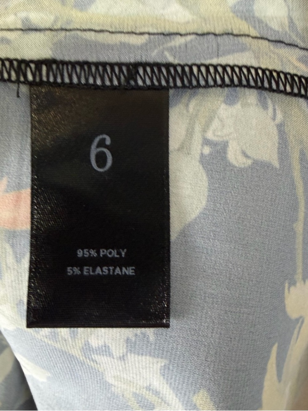 Pari Passu Marni Floral Blouse Silky Short Sleeve Back Zip Top Size 22 NWOT - Picture 5 of 13